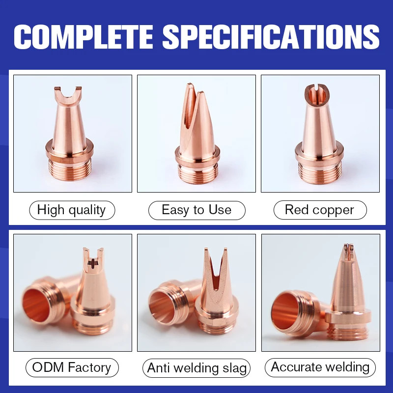 10pcs M16 Laser Welding Nozzle Nozzles For Relfar Au3tech HW980 Raytools CQWY
