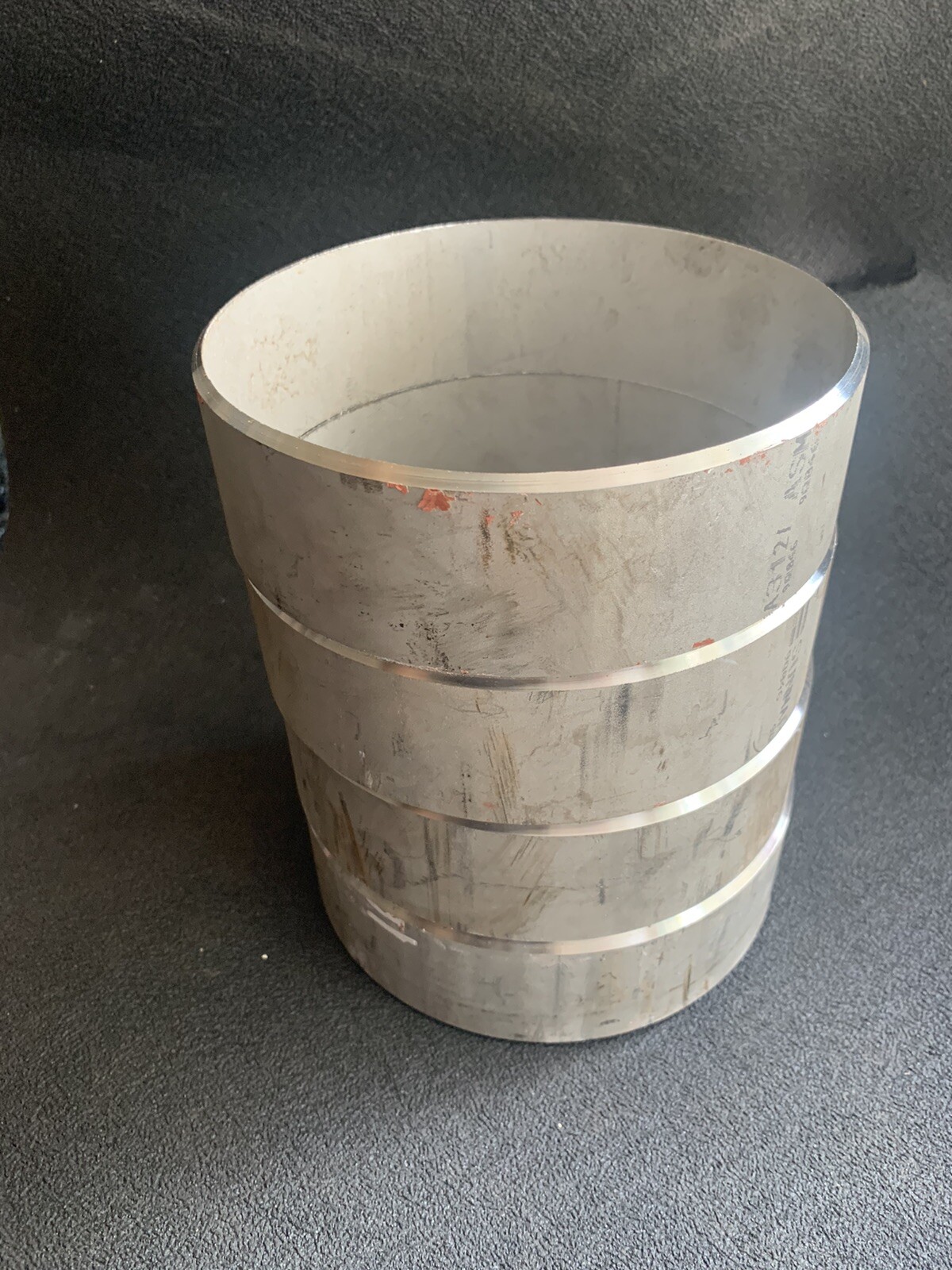 304 Stainless Steel Welding Test COUPONn 6 5/16”ID x 2″ L x 0.1225” T 6 PAIRS