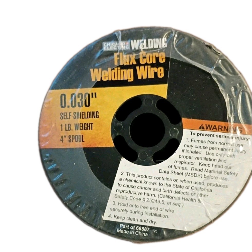 Chicago Electric Welding Flux Core Welding Wire 0.030” Part # 68887