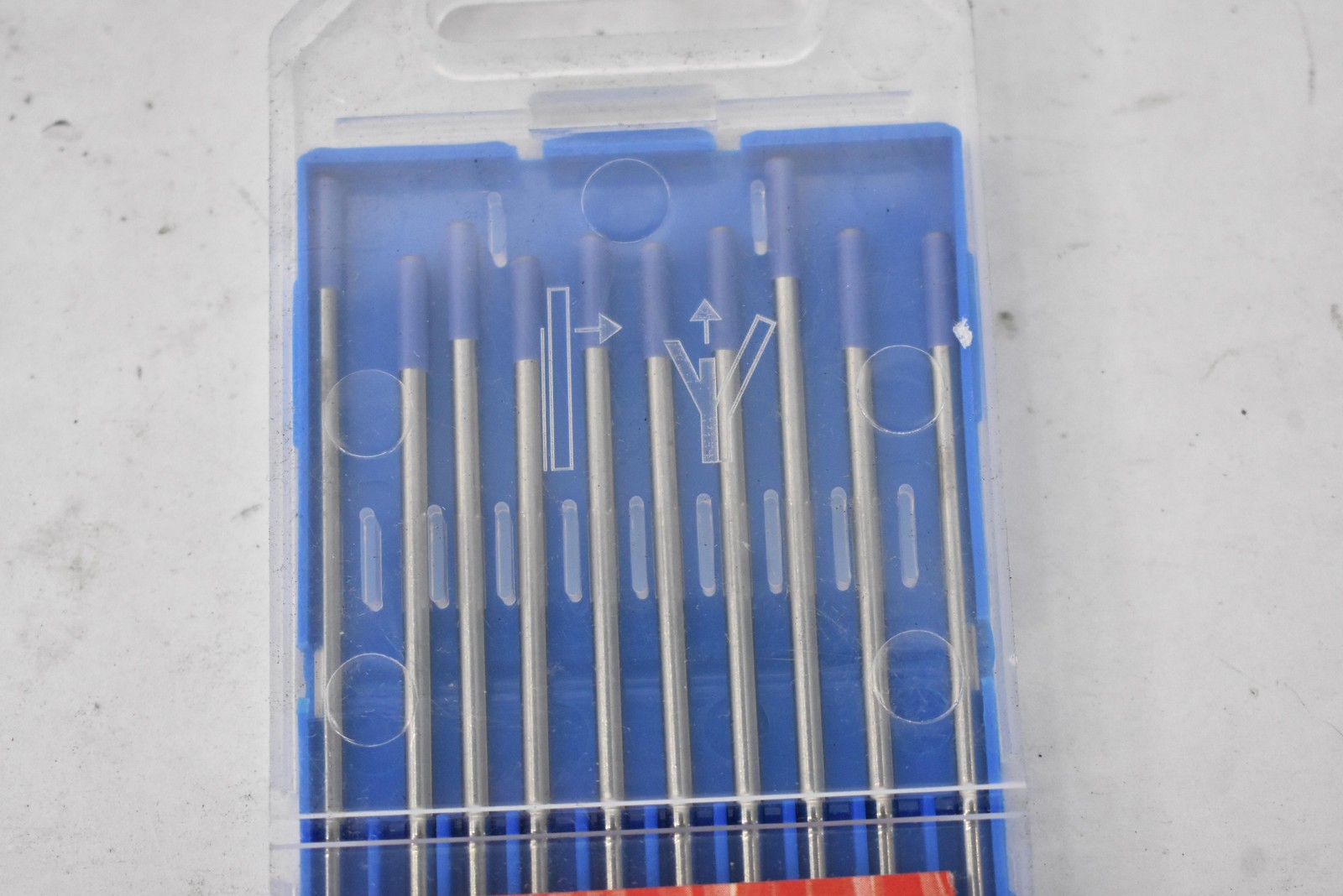 Techniweld EWLa-2 2% Lanthanated Tungsten Electrodes 3/32 X 7 In TIG Rods 10pk