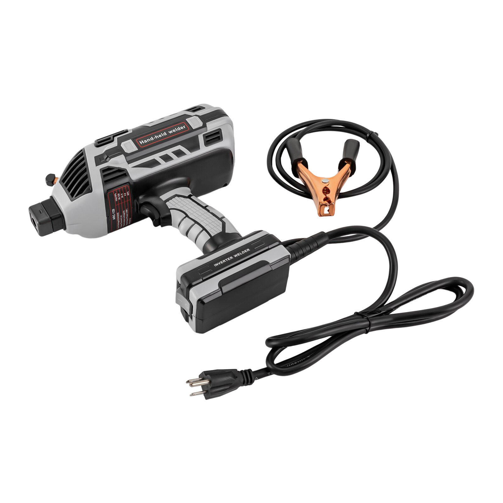 4600W Handheld Welding Machine Arc Welder Gun Electric Welder Machine Kit