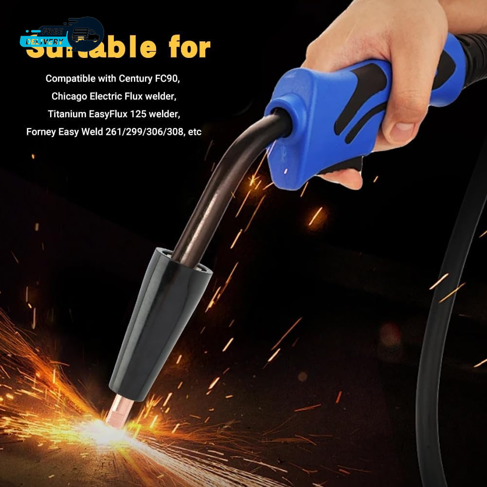 24 PCS Flux Core Gasless Nozzle Tips Kit, 0.03″ (0.8Mm) Flux Core Welder Mig