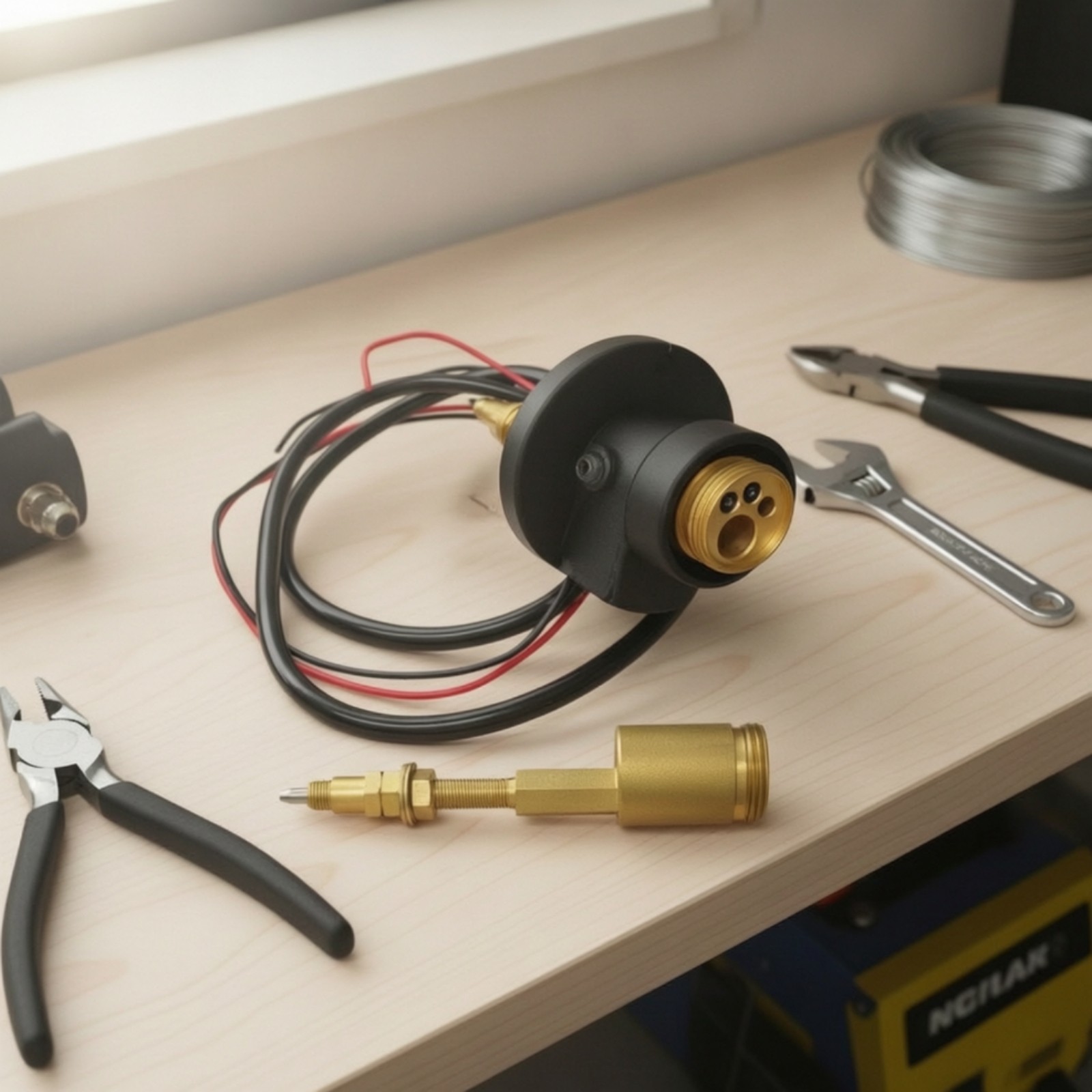 MIG Metal-Joining Torch Flange Base Easy Installation for Welders