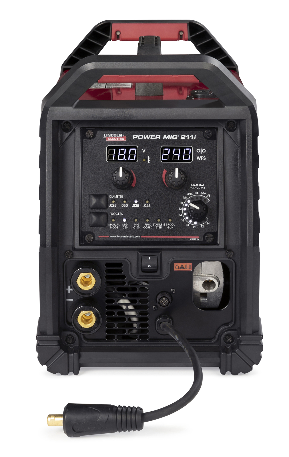 Lincoln Power MIG 211i MIG Welder – K6080-1