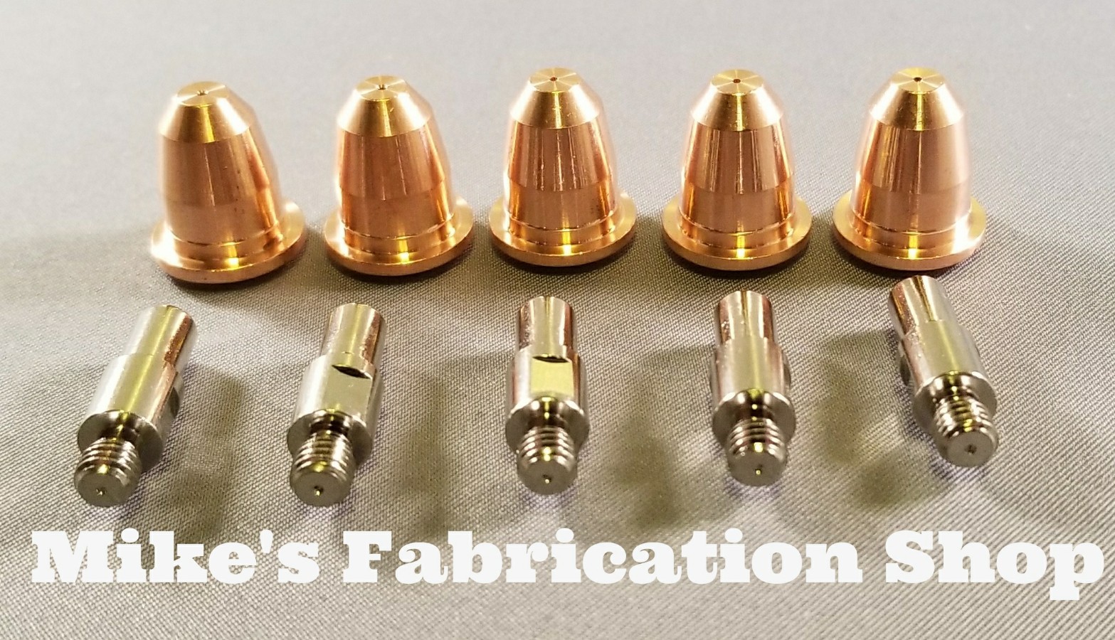 10 Piece Nozzles and Electrodes for Ironton plasma cutter 96473 96474 96468