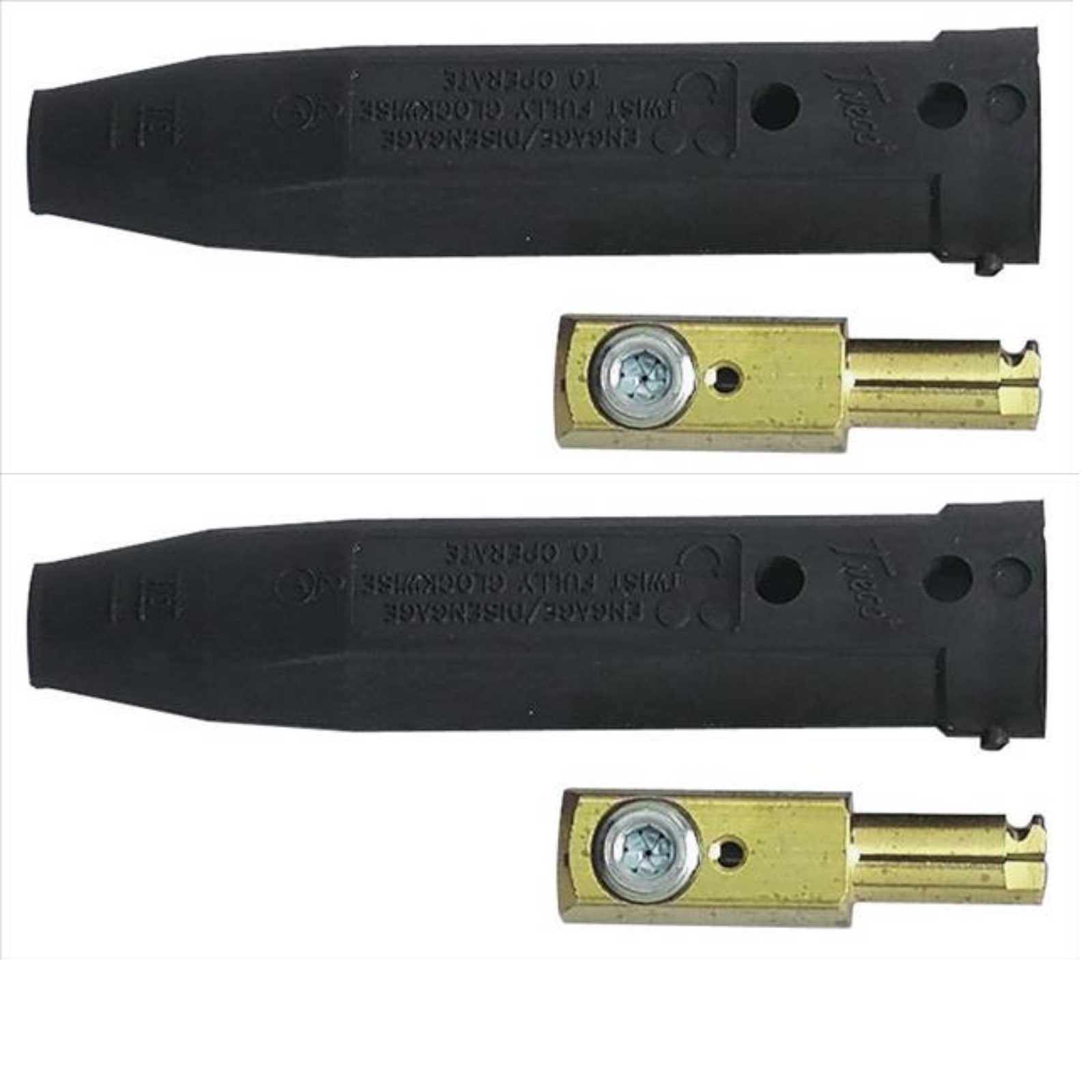 Tweco Male Cable Connectors for No.1 – No.4 Cable (1MPC1)