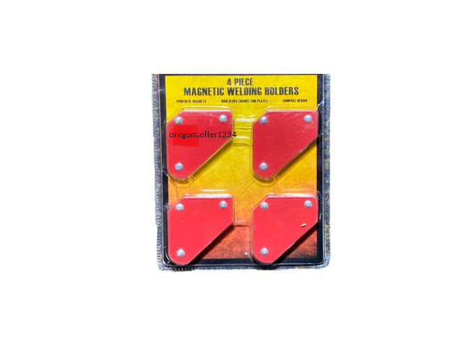 10lb Small Welding Magnet Right Angle Square Holder Soldering Durable 4pk