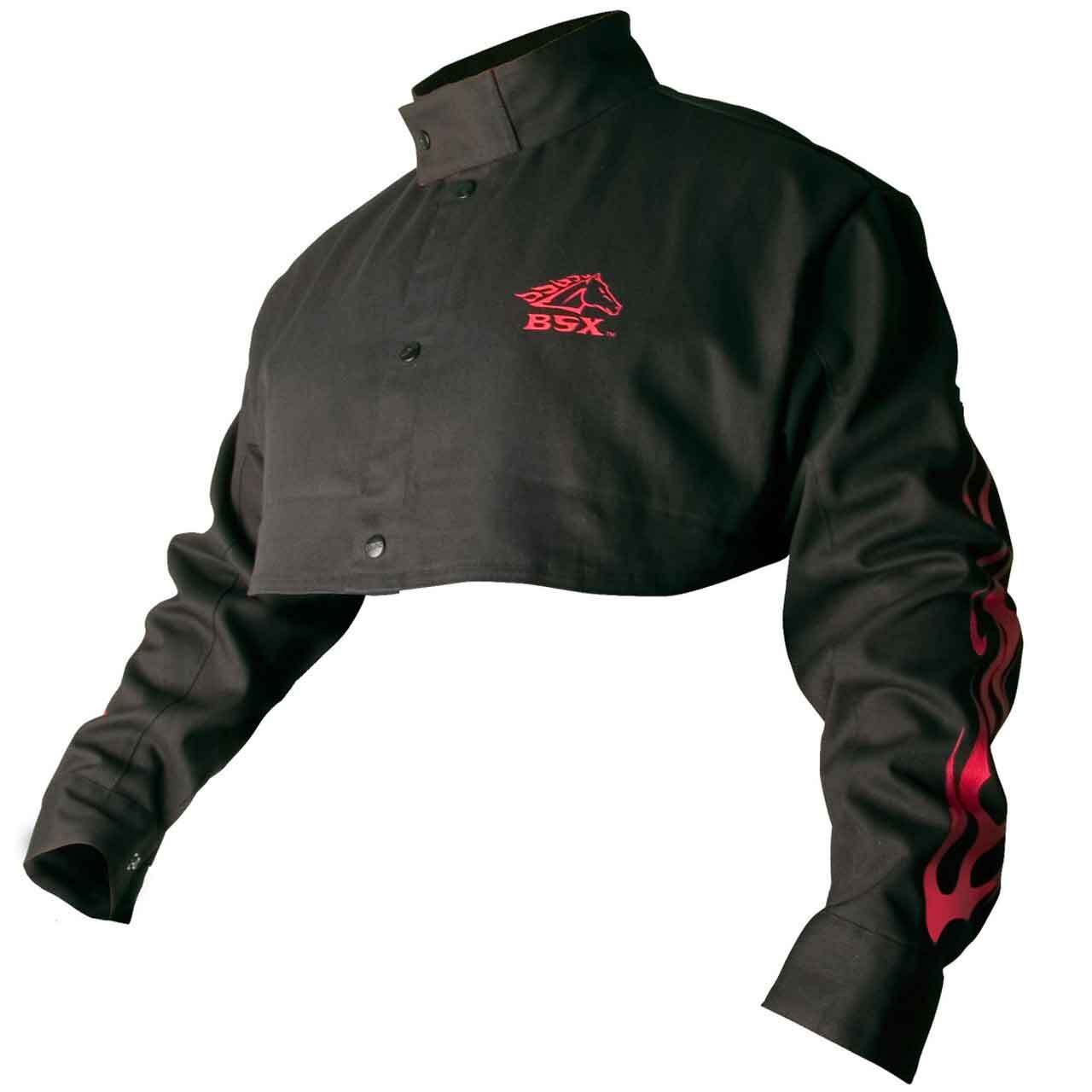 Black Stallion BX21CS BSX Advanced Flame-Resistant Cotton Cape Sleeves Small