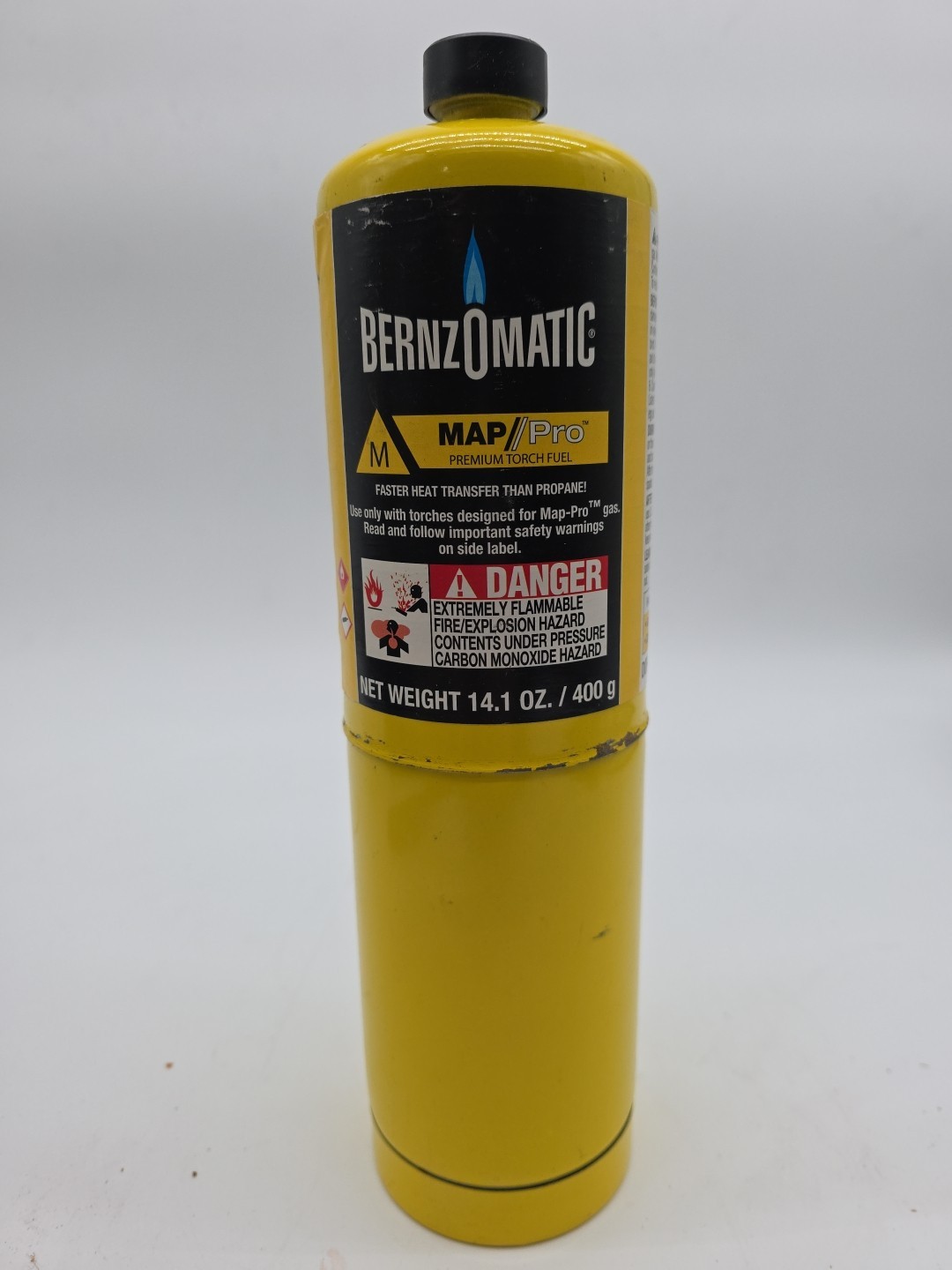Brand New Worthington Bernzomatic Gas Cylinder Pre-Filled MAP-Pro 14.1 oz