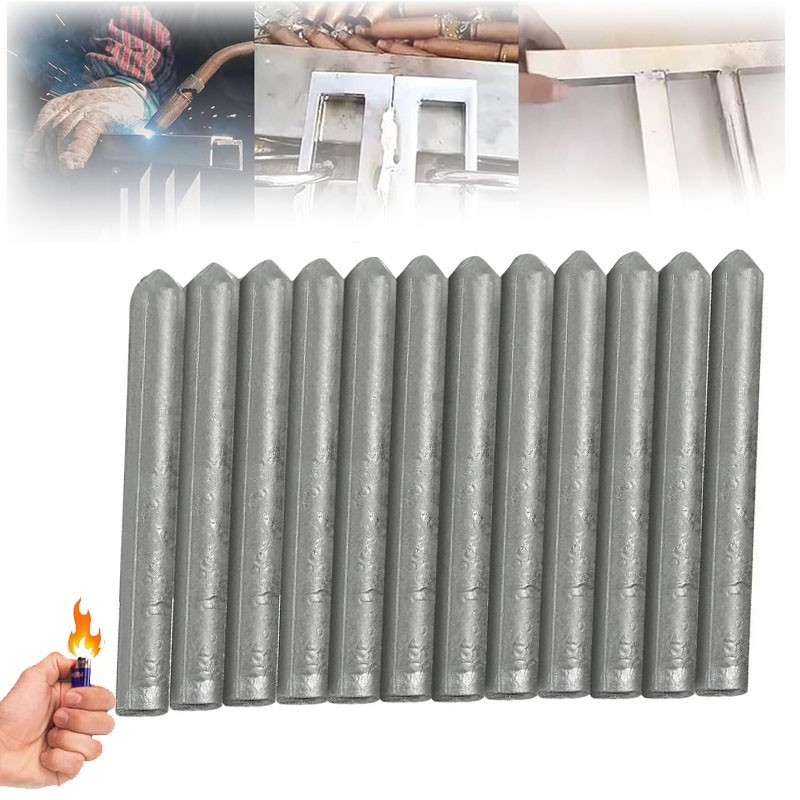 12PACK Low Temperature Universal Welding Rod Sticks Metal Easy Melt ~FAST SHIP