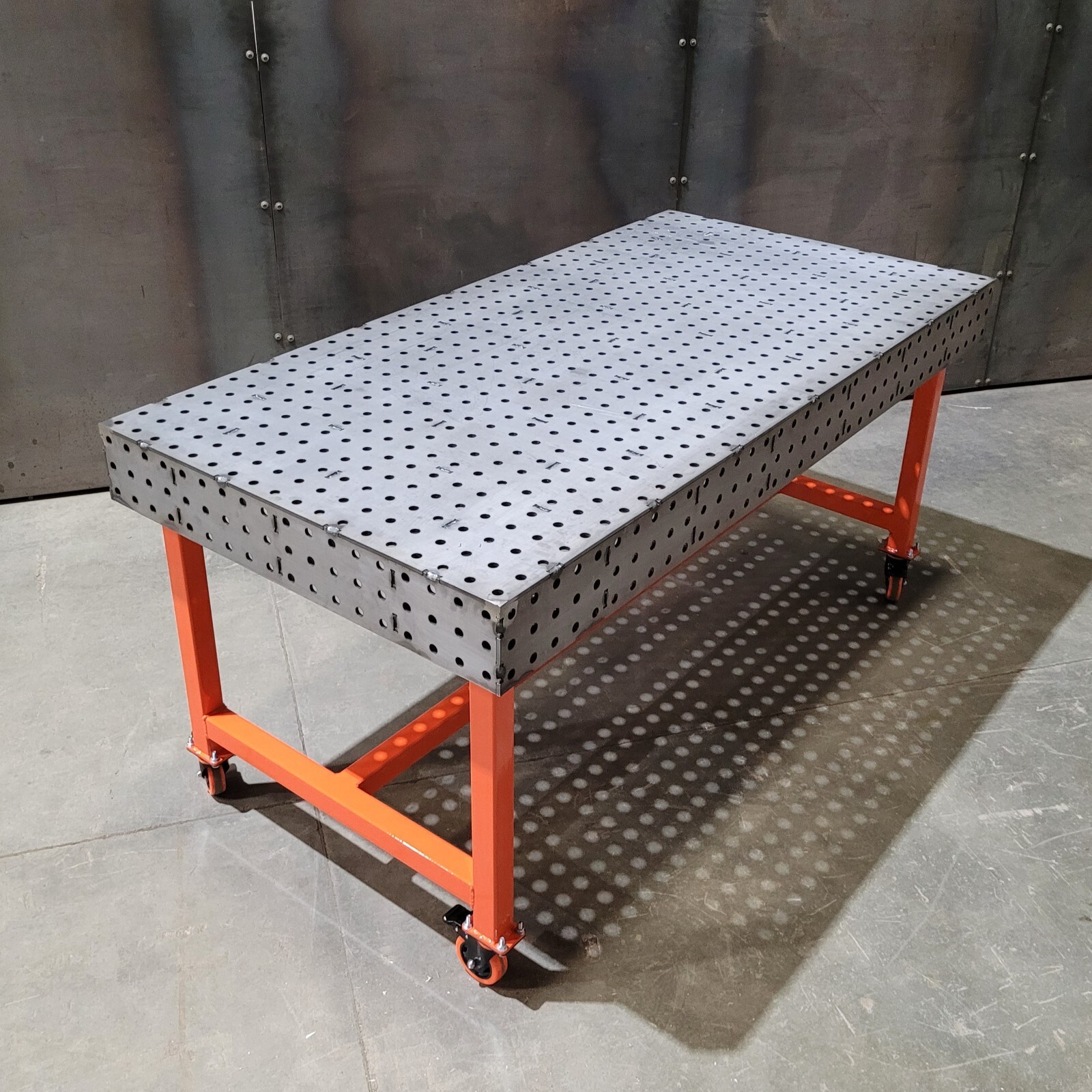 36″x96″ Welding Fabrication Table 3x8ft Fully Welded Fixture Laser Cut in USA