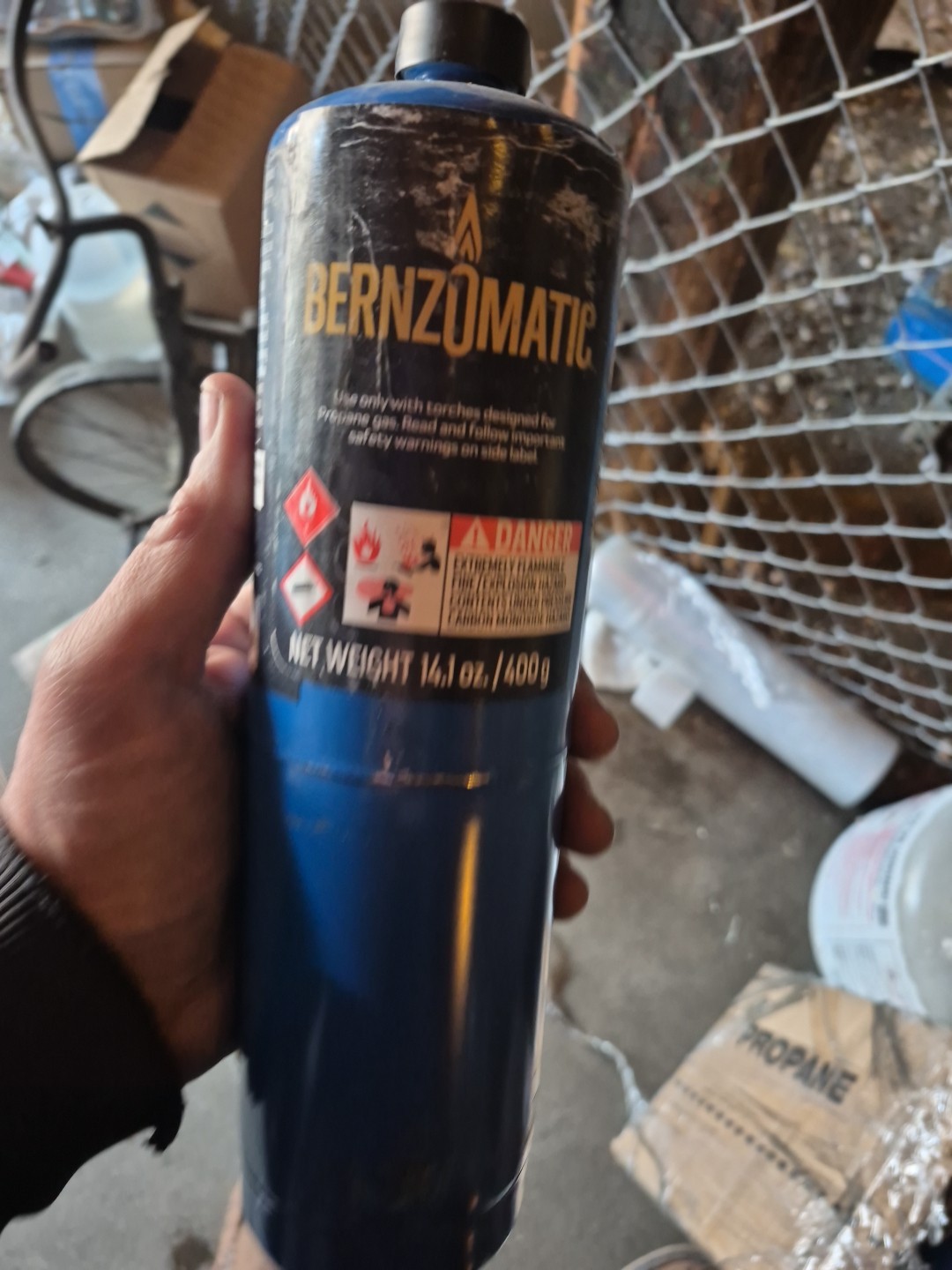 BernzOmatic 14.1 oz Propane Gas Cylinder