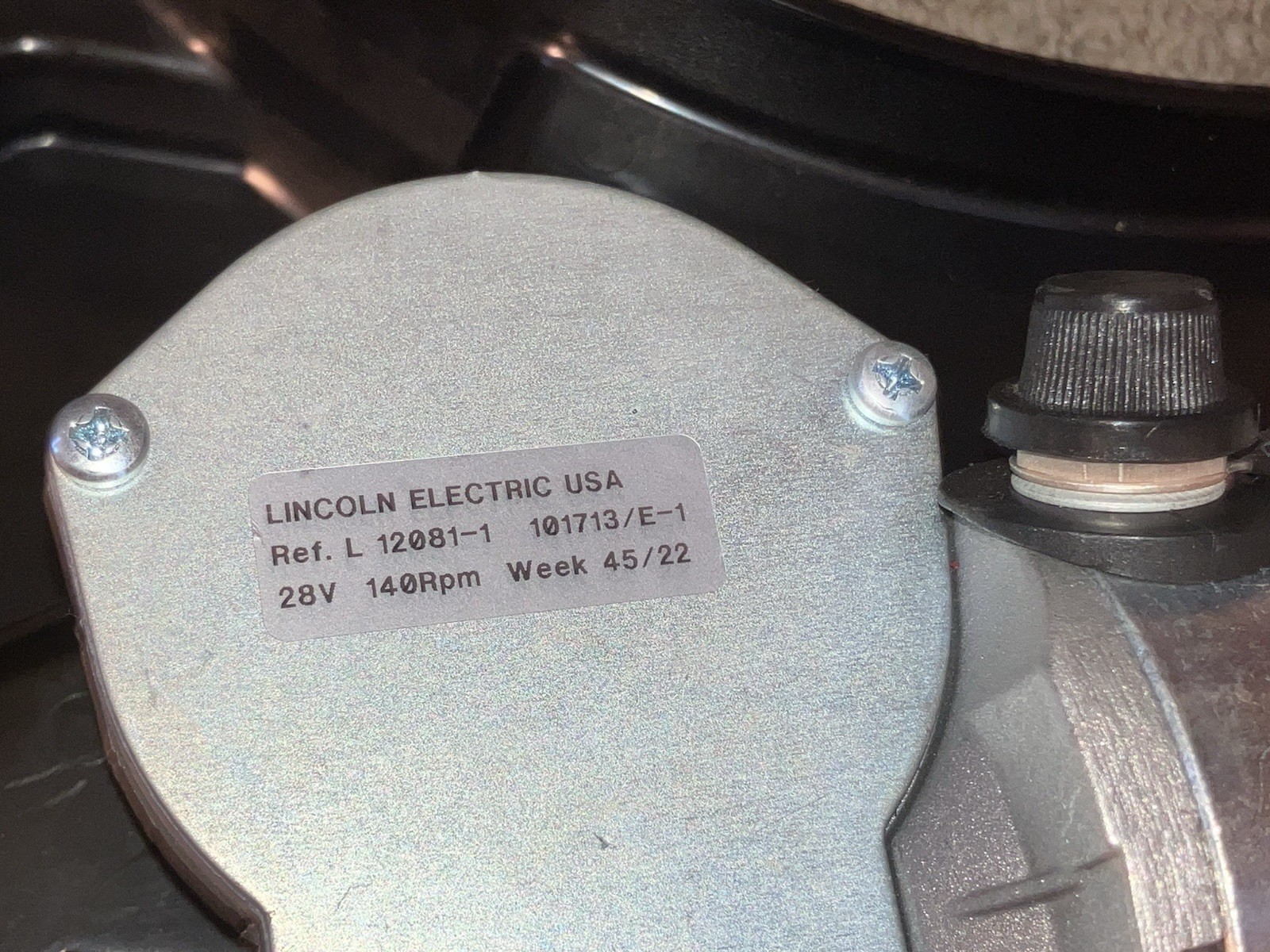 LINCOLN LN25 PRO DRIVE Gear/Motor Assembly 9SL12081-1 – New Without Box
