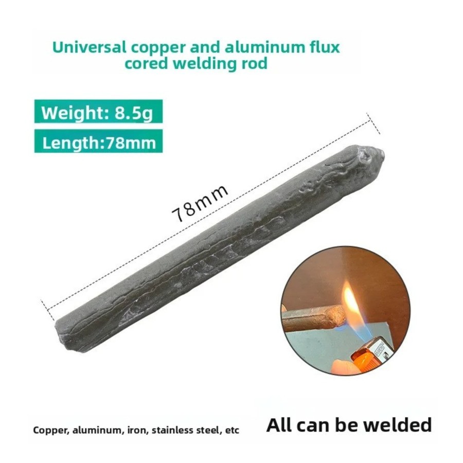 Easy Melt Low Temp Welding Rods Universal Rods for Stainless Steel Iron 6-12PCS