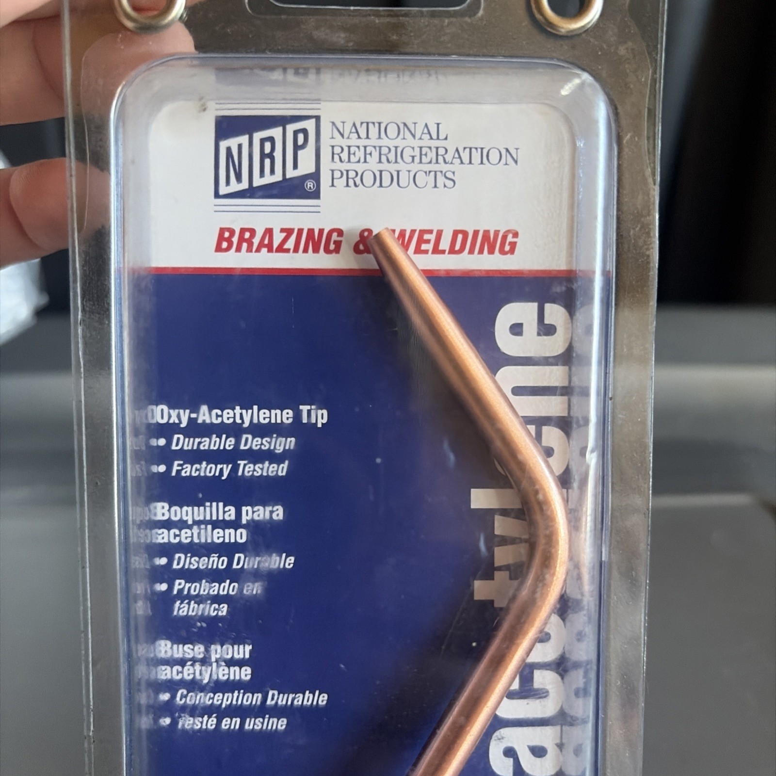 NRP Oxy-Acetylene Brazing Welding Tip Swirl Flame Torch Tip HVAC NEW N30331