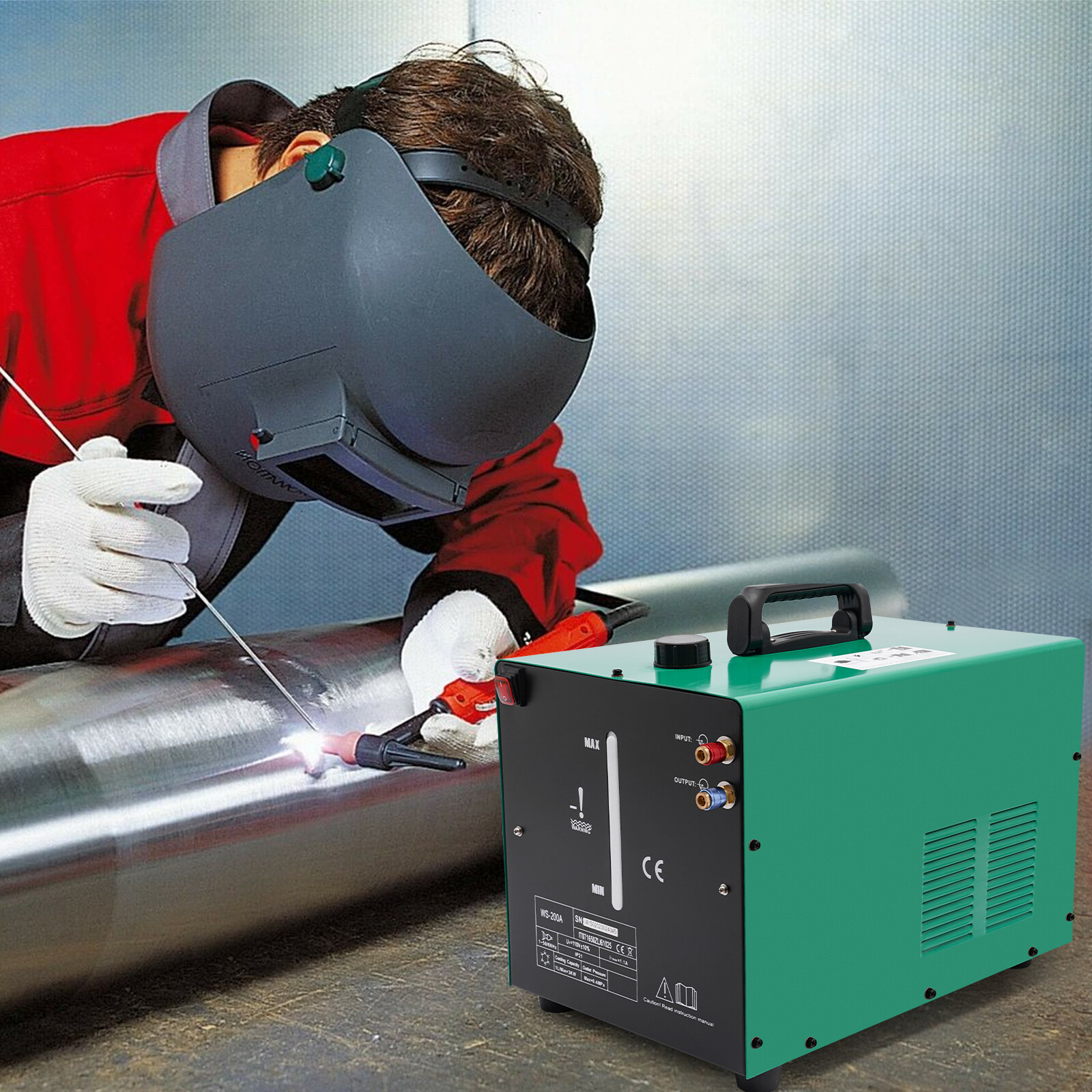 Welding Water Cooler Single-phase Ac Motor Welding Cooling Water Tank 110V