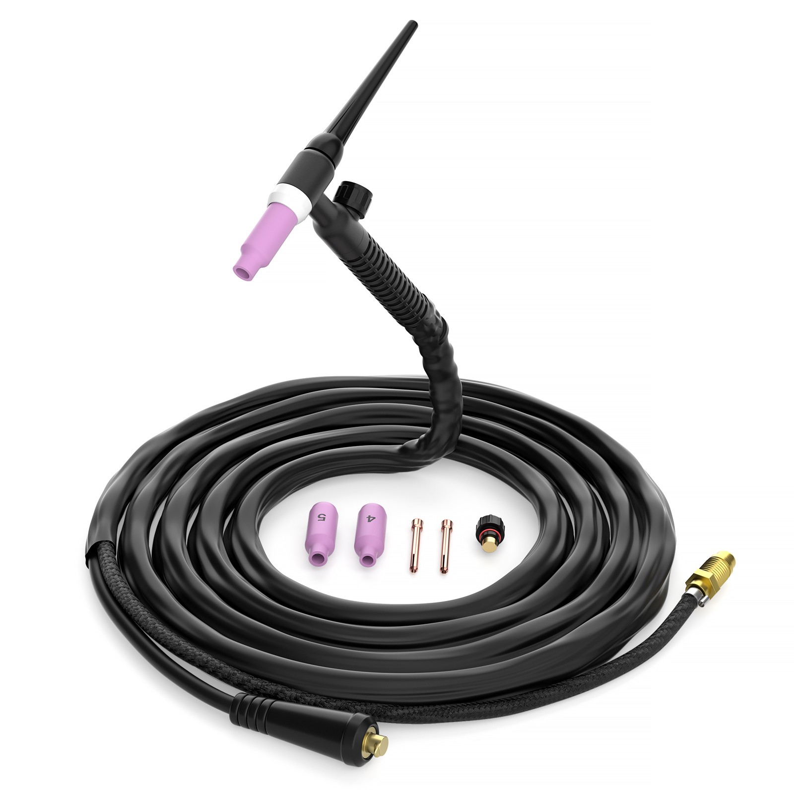 110V 3in1 Flux Core MIG/TIG/Stick Welder Machine,120A Gasless MIG Welder+TIG Gun
