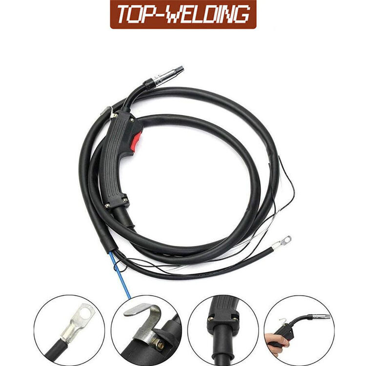 8ft MIG Gun Replacement Kit fit Chicago Electric Flux 125 57798 mig Welder parts