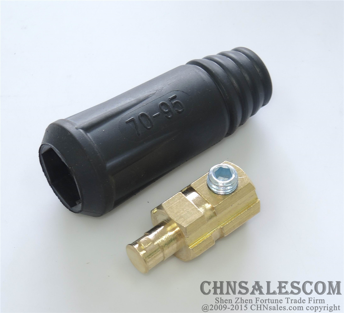 A set of 70-95mm2 European style Welding Cable Rapid Connector