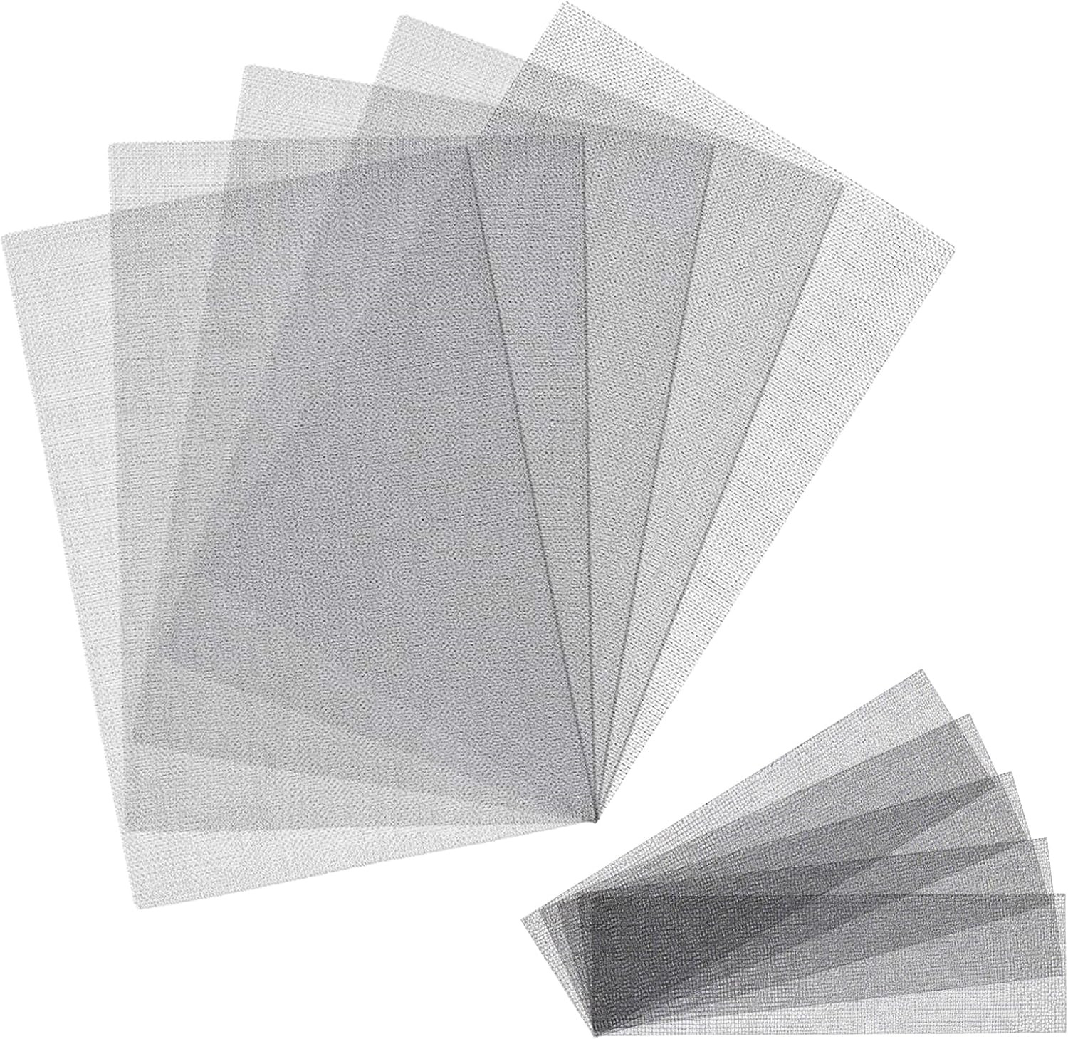 2Size Welding Mesh, 10Pcs Reinforcing Stainless Steel Wire Mesh Screen for Th…