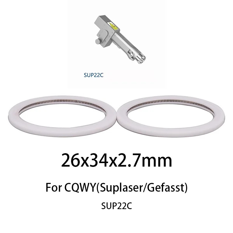Laser Sealing Ring PTFE Drawer Parts Spring Seals For Laser Welding Gun Head