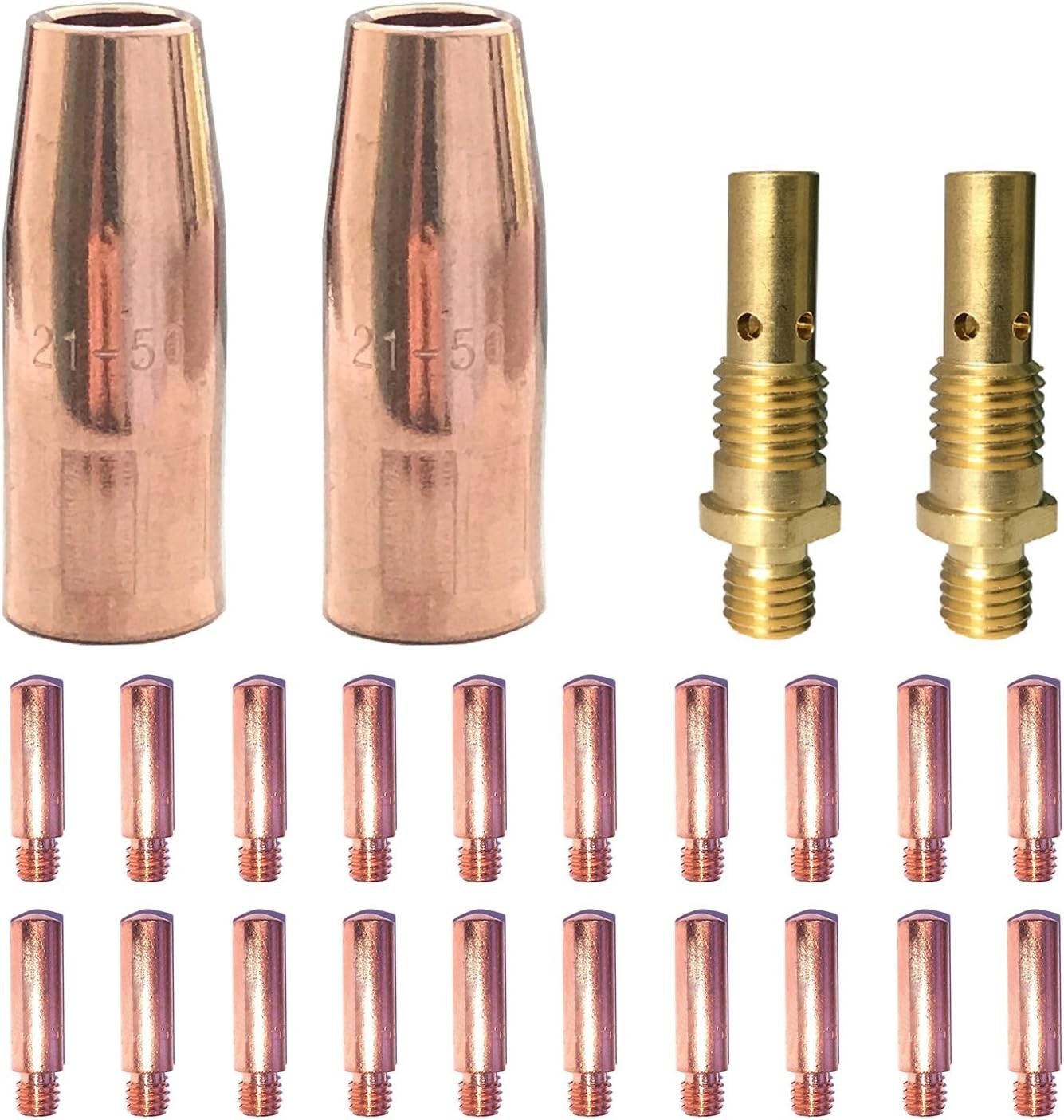 Comprehensive 0.035″ Mig Welding Accessory Kit: Tips, Nozzles & Diffusers