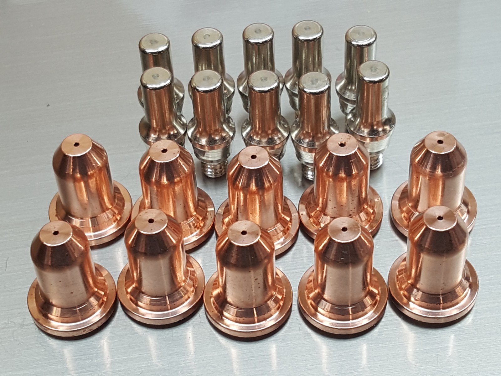 20pc PT-60 PT-40 PT-60 PT-40 Plasma Torch Electrodes + 40A Nozzles *US SHIP*