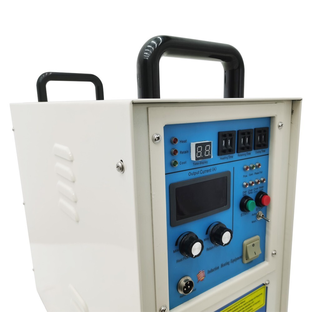 220V 15KW Single Style High Frequency Induction Heating Furnace Machine Water…