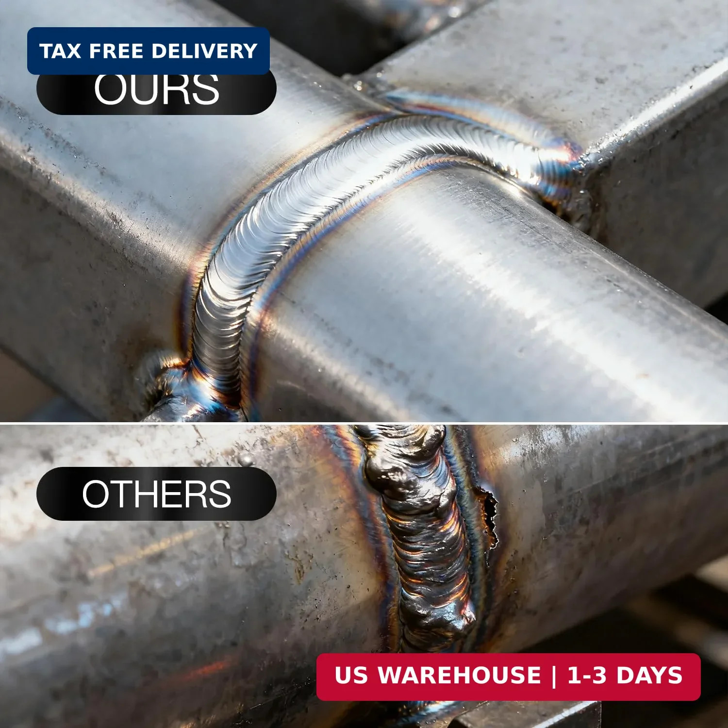 Upgraded Stainless Steel TIG Welding Rods ER308L,1/16″ x 16″ TIG Filler Rod, 1 L