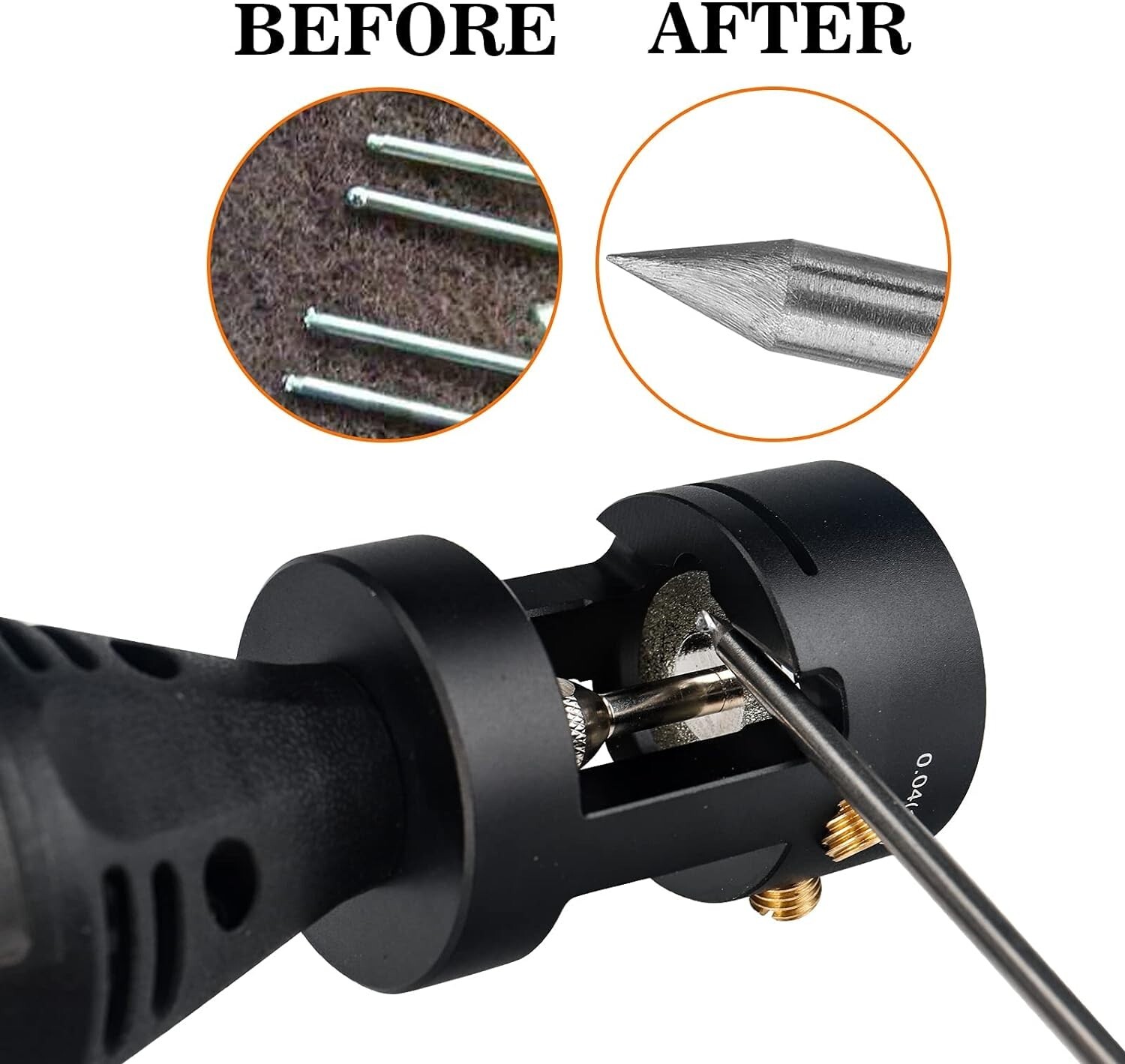 TIG Welding Tungsten Electrode Sharpener/ Grinder Multi-Angle & Offsets