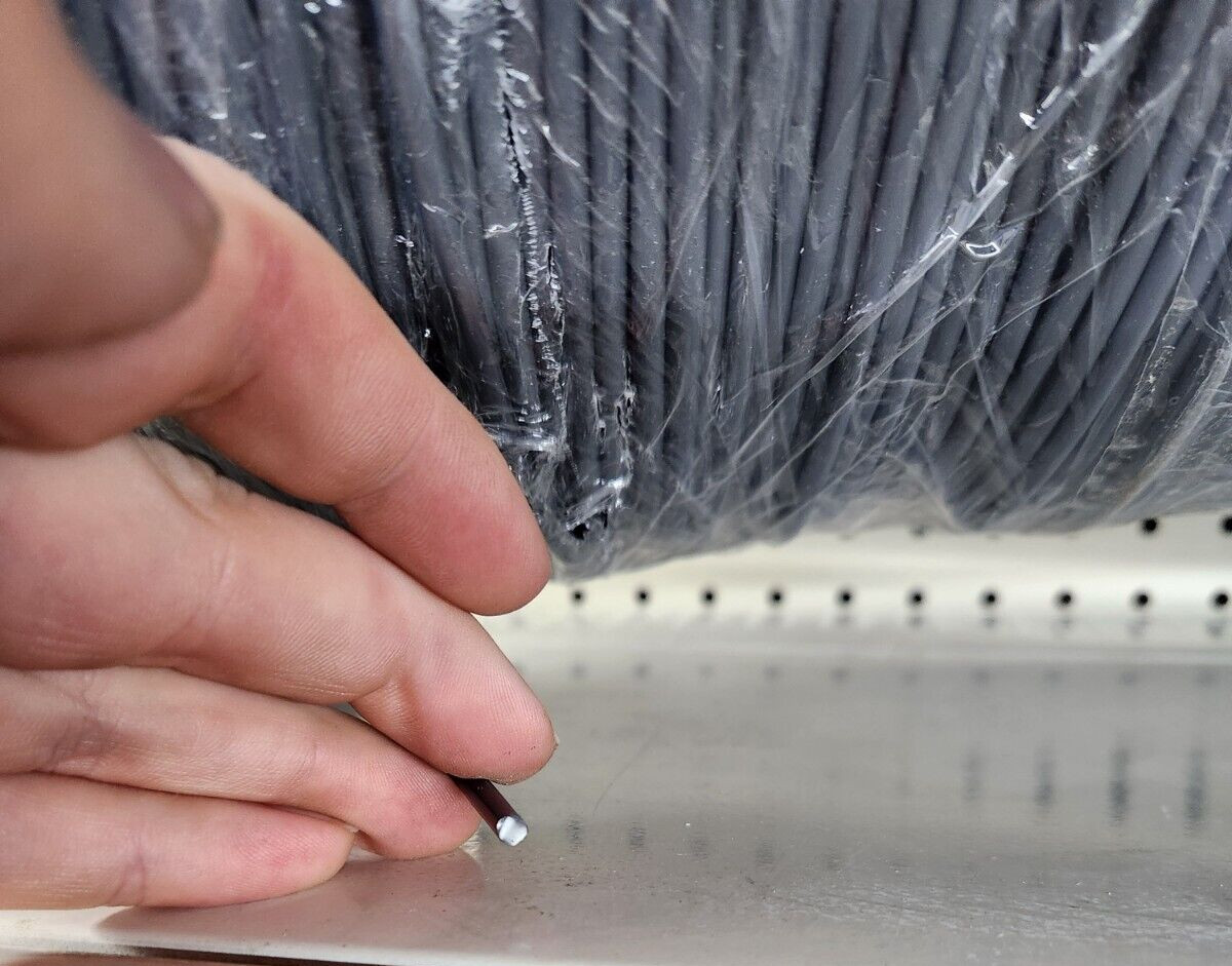 30lb Spool Unbranded 4mm or 5/32″ Round PVC Gray Welding Rod for use with Sch 80