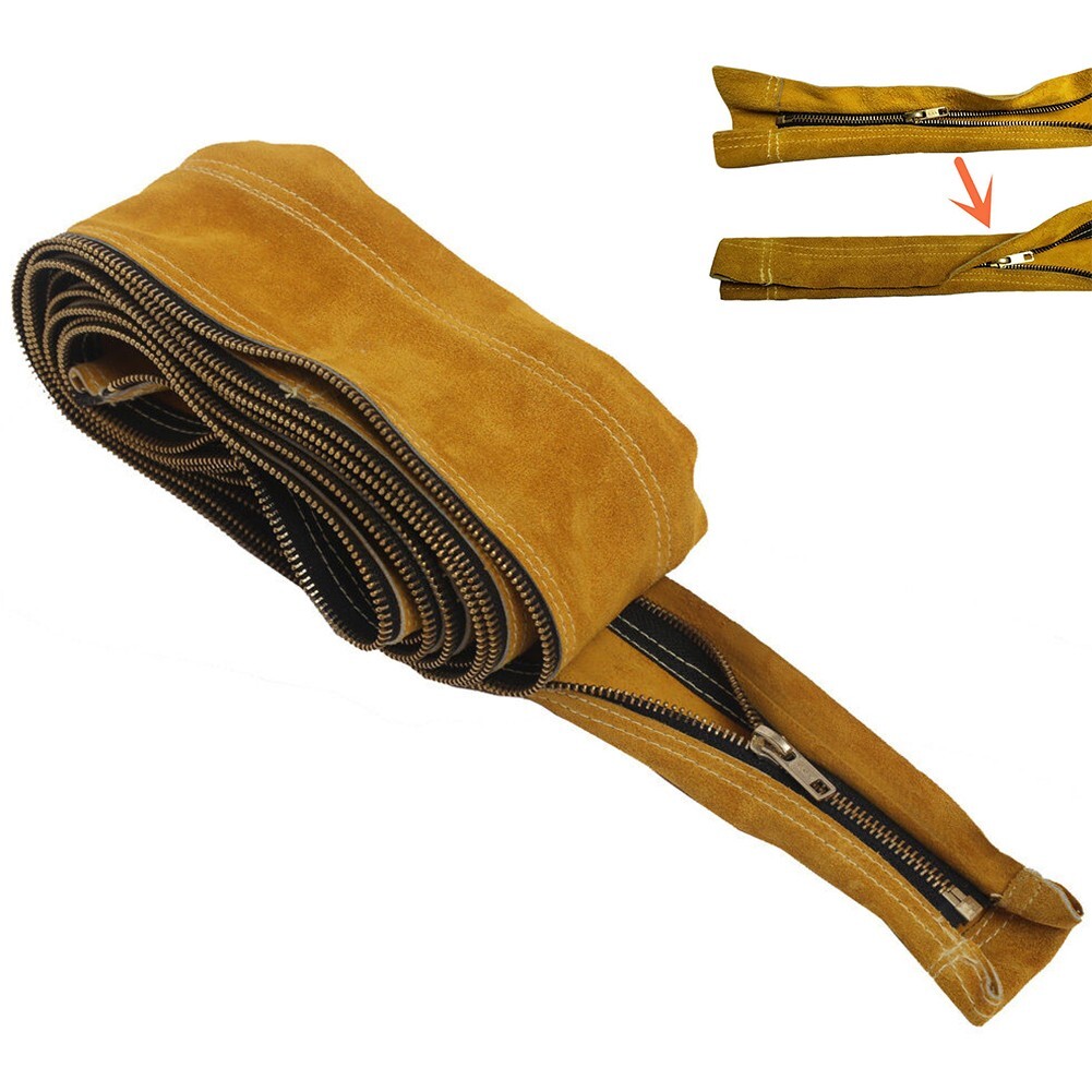 1 ?? for tig for mig Cowhide Leather Welding Torch Cable Hose Cover ?23ft L 4in
