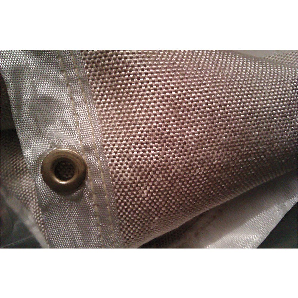 GRAINGER APPROVED 22RN94 Welding Blanket,6 ft W,8 ft L,Tan 22RN94