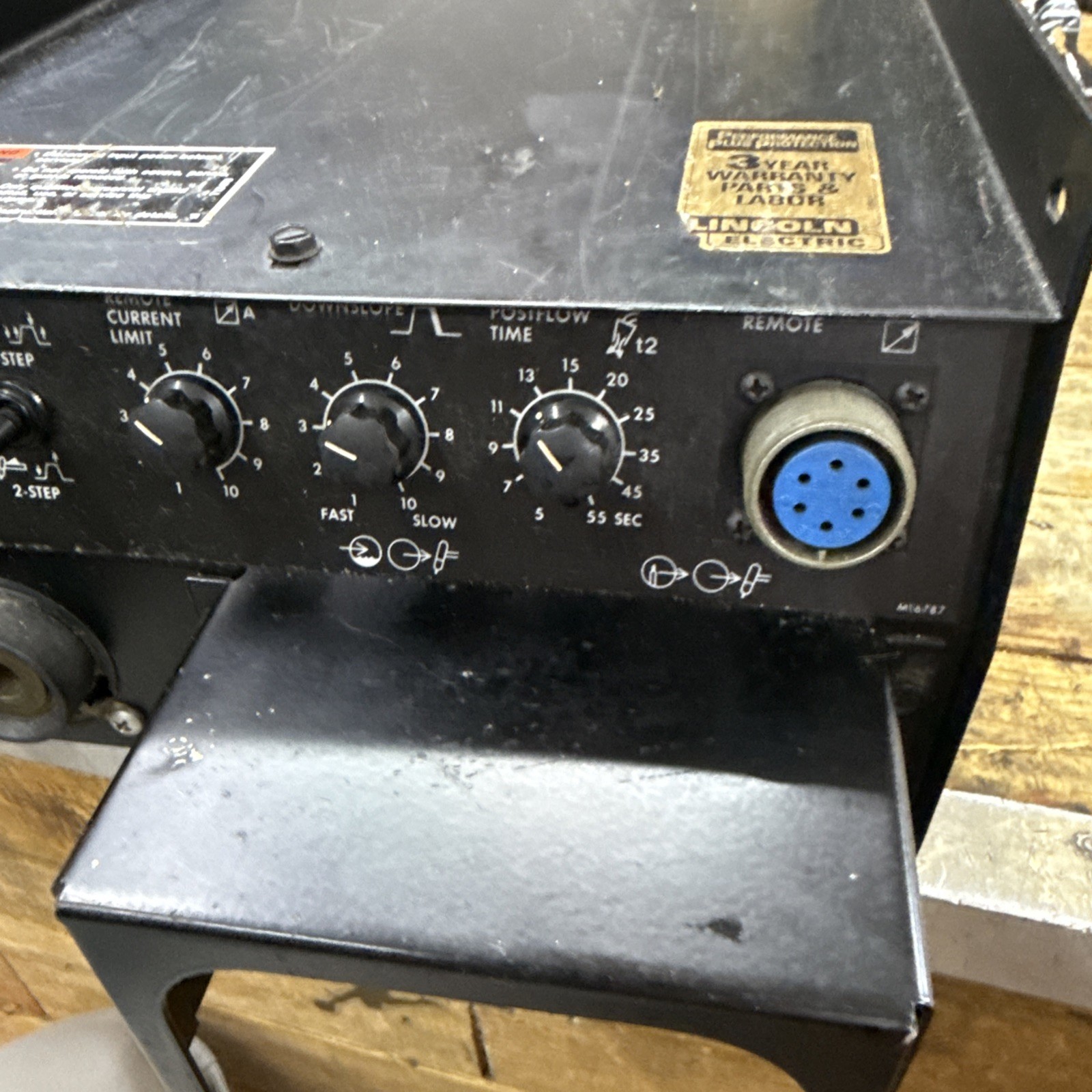 Lincoln Electric DC Tig Starter Weld Control Panel Feeder M16787 Invertec GTAW