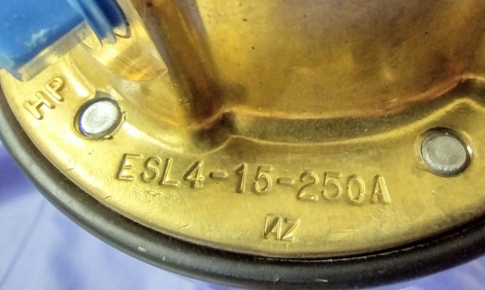VICTOR ESL4-15-250A ACETALYNE PIPELINE REGULATOR 350 MAX PSIG 0-30 PSI INDICATOR