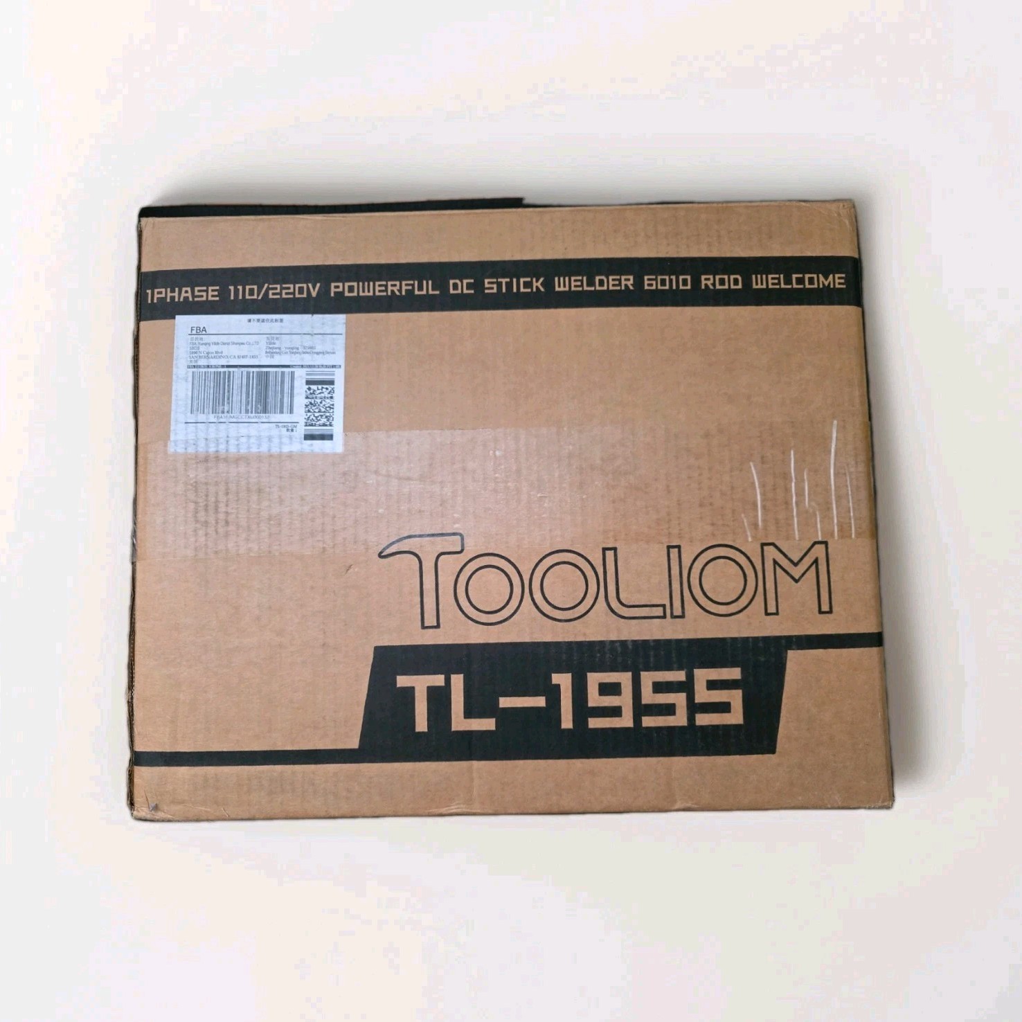 TOOLIOM TL-1955 Powerful DC Stick Welder 1Phase 110/220V MPN TL-1955
