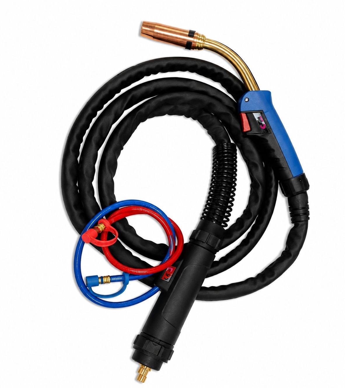 500A MB 501D Binzel Mig Torch Gun 3 Meter Water Cooled Euro Connector 030-045″