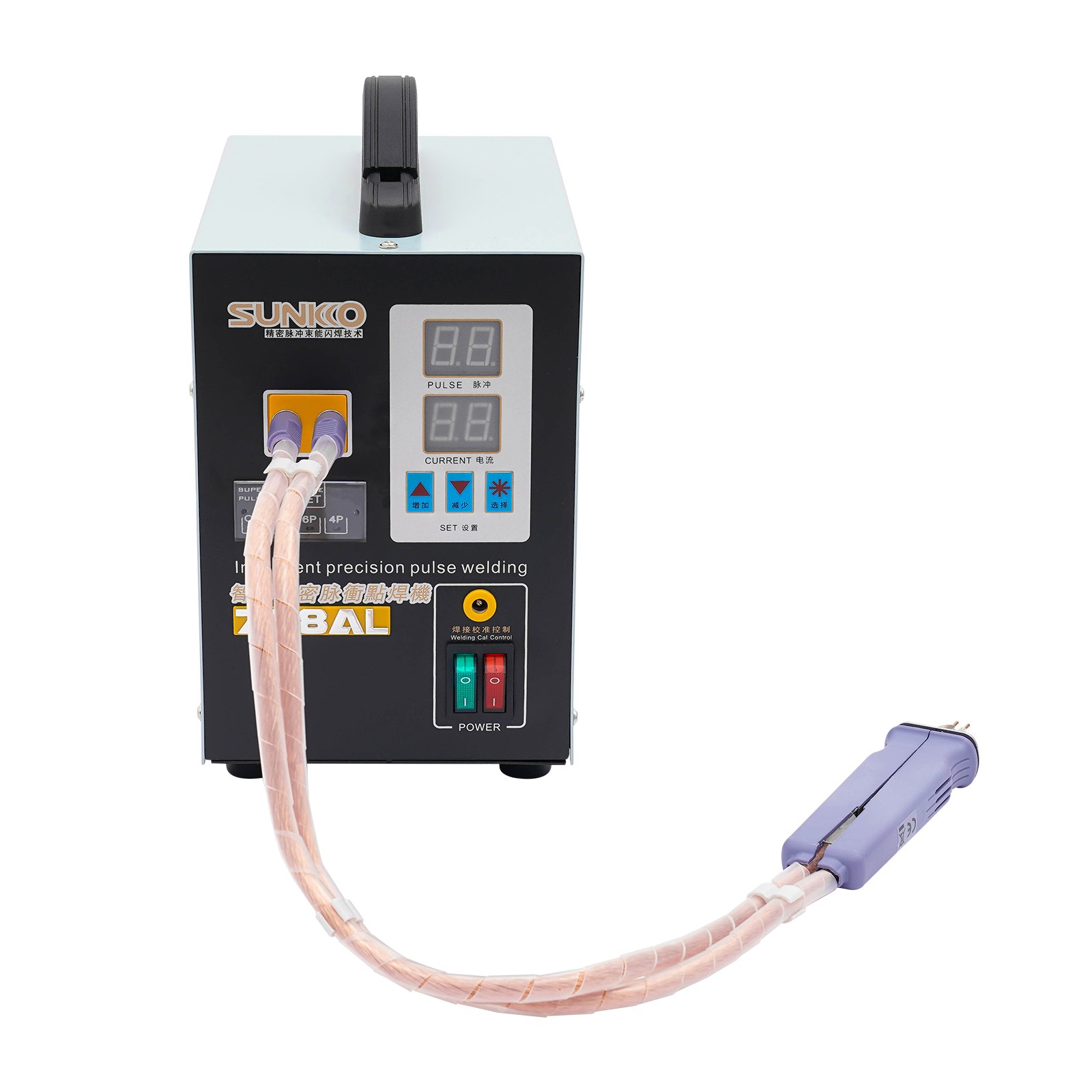 SUNKKO 738AL Battery Pulse Spot Welder for Soldering & Welding Machine 3.6KW NEW