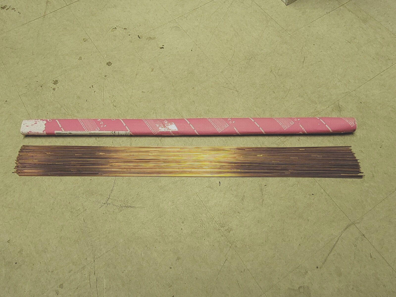 5KG 145PCS BOHLER WELDING ROD ER80S-G AWS A5.28 2.4MM DIA 1000MM L