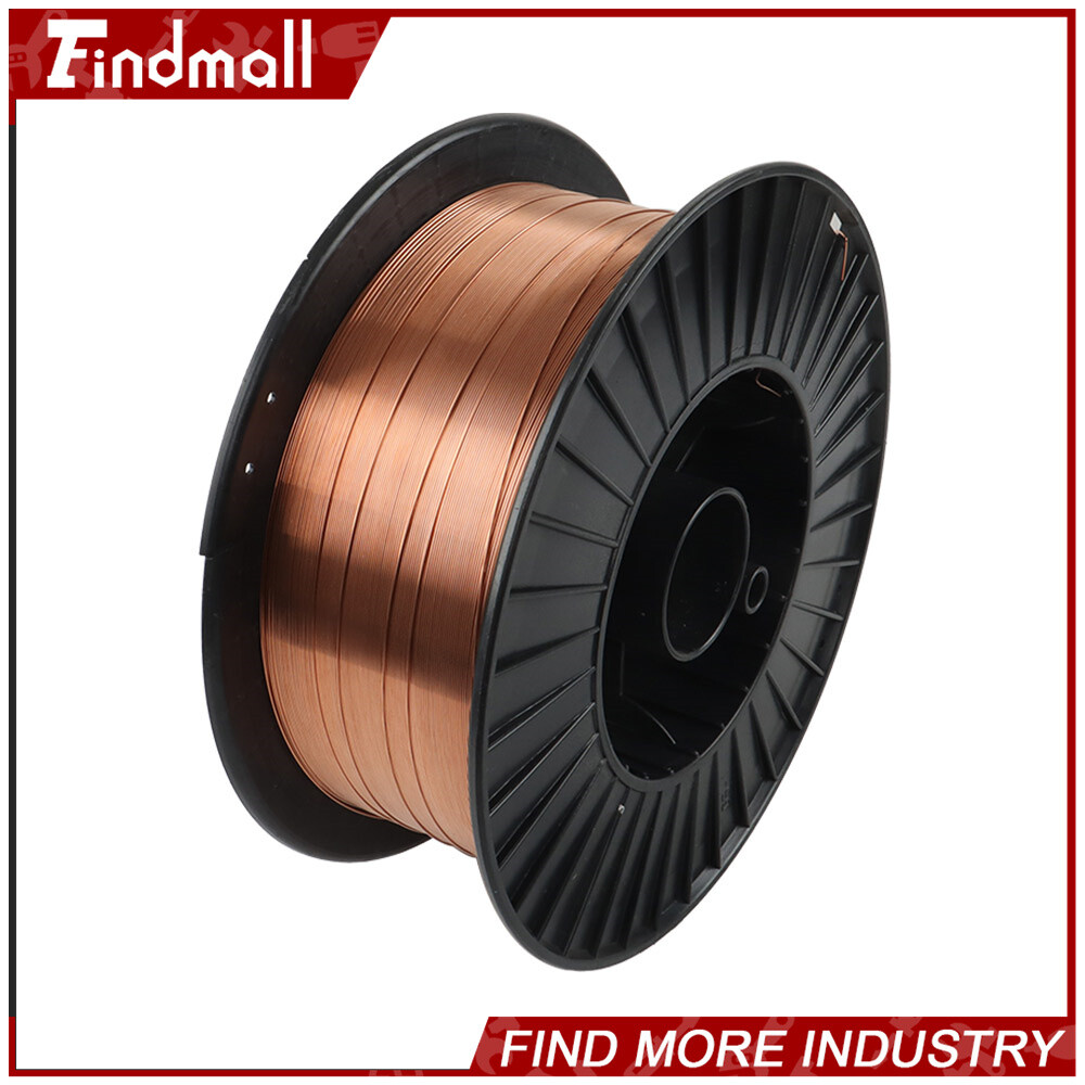 Findmall 1 Roll ER70S-6 .035″ (0.9 mm) Mild Steel MIG Welding Wire 33 Lbs