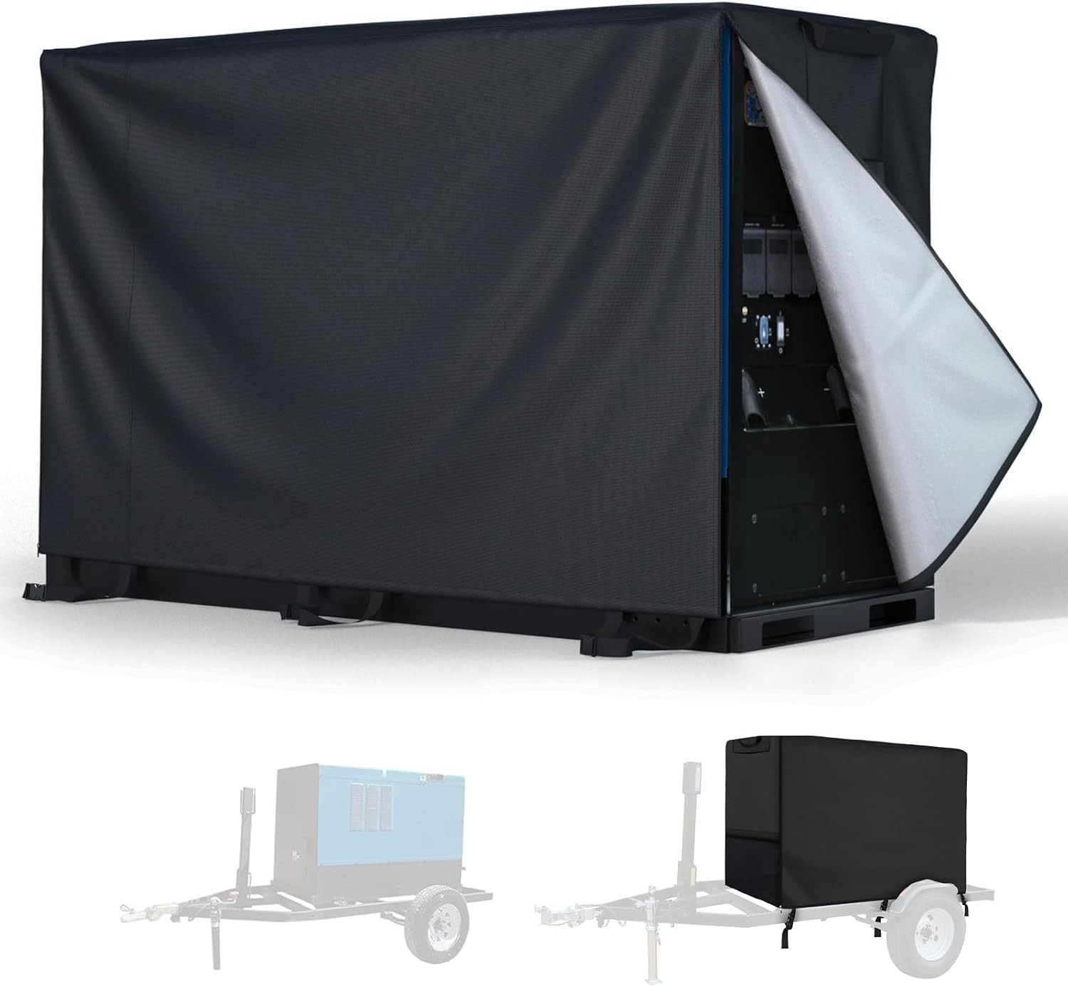 Engine Driven Welder Cover Fits Bobcat 225/265/325 Models | Waterproof, Zip Fast