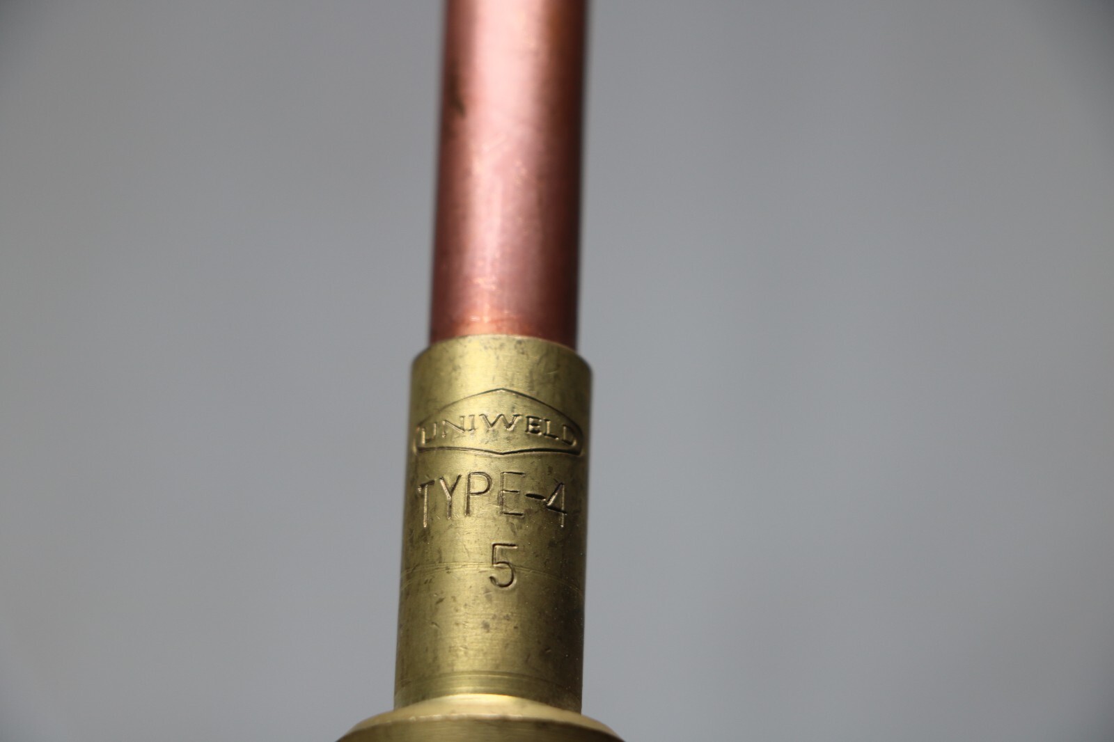 Uniweld Type 4 Size 5 Welding Brazing Torch Tip Heavy Duty Victor 300 Ser 2-W
