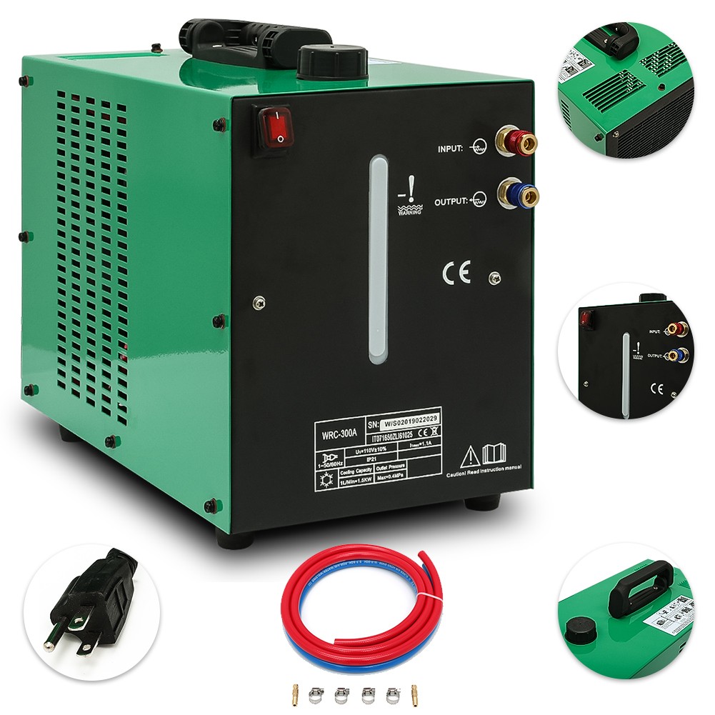 MIG TIG Welder Water Cooler 1.5kW 370W 10L Cooling System 110V Tig Torch Cooler