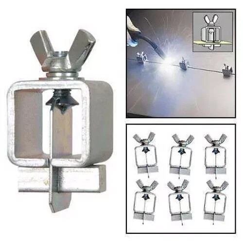 8 pc Butt Welding Clamps Weld Sheet Metal Auto Car Truck Door Skin Panel Fender