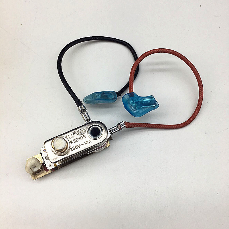 250V 10A Thermostat Temperature Switch KSD105 For Electric Pressure Cooker