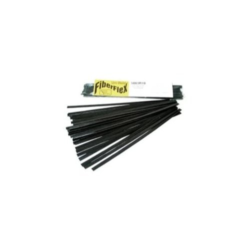 Urethane Supply Company R10-04-03-BK Fiber Flex Flat Sticks 30ft (5003r10)