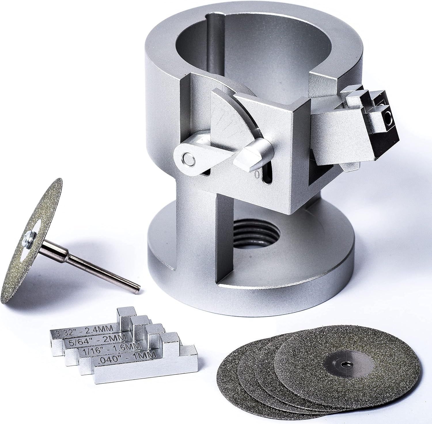 Tungsten Electrode Sharpener/Grinder Head Tool for TIG/GTAW Welding with Cut-Off