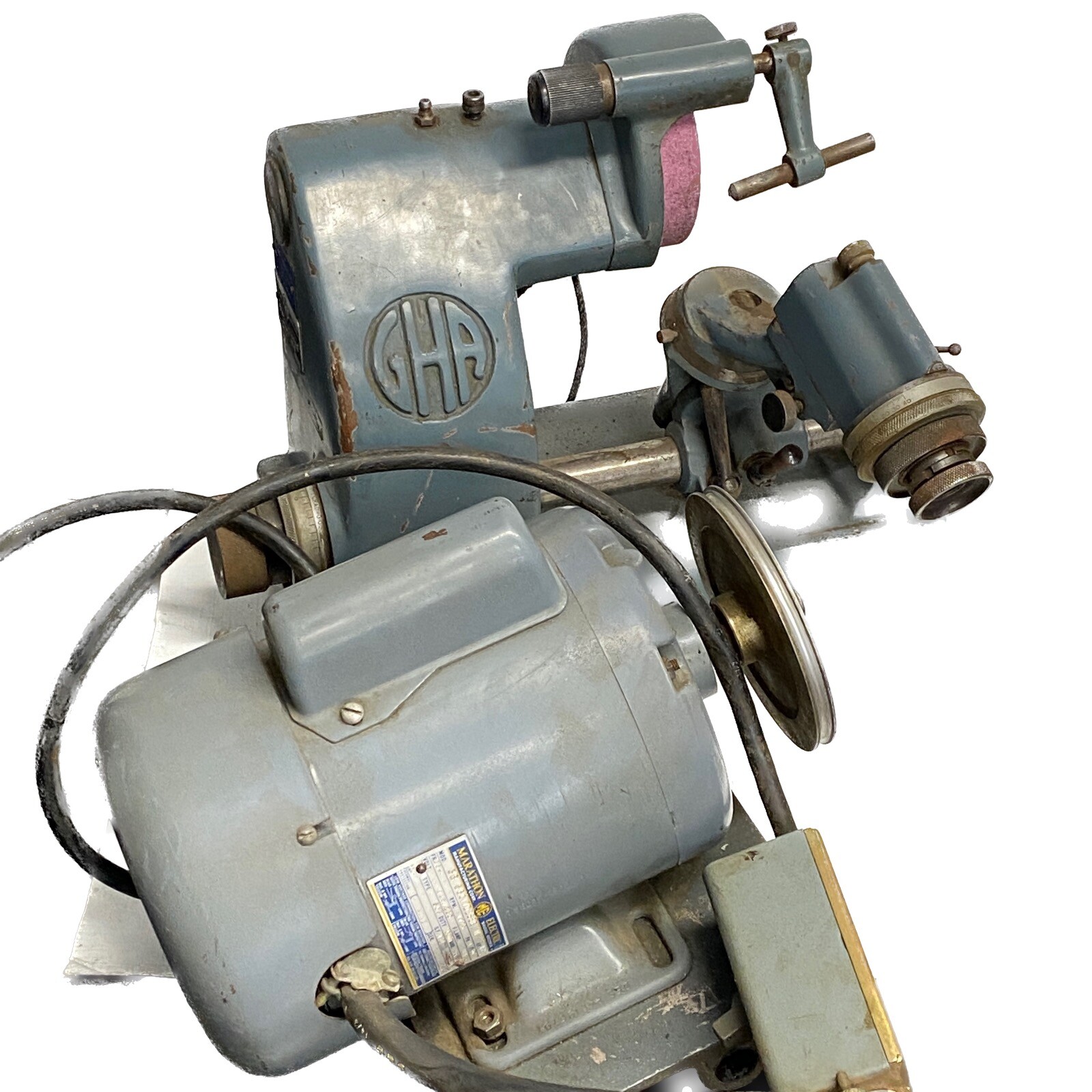 USED George H Alexander Single Lip Deckel Style Benchtop Tool Grinder 2CG