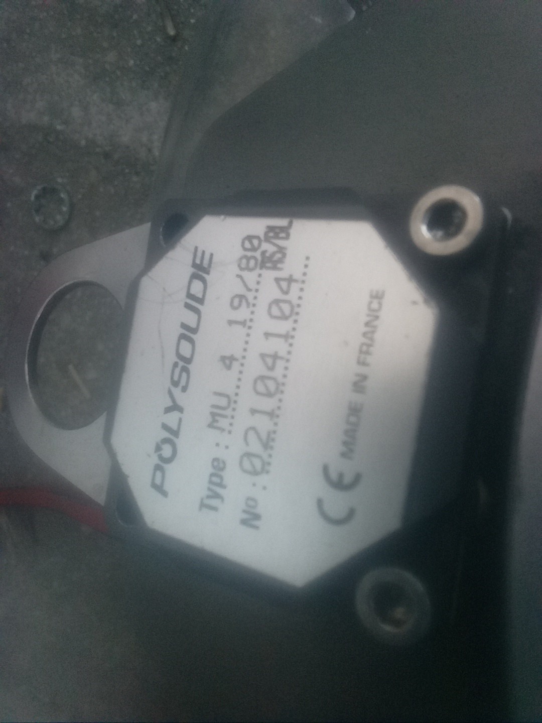 Polysoude Open Orbital Welding Head Type: MU 4 19/00 RS/BL , No. :02104104