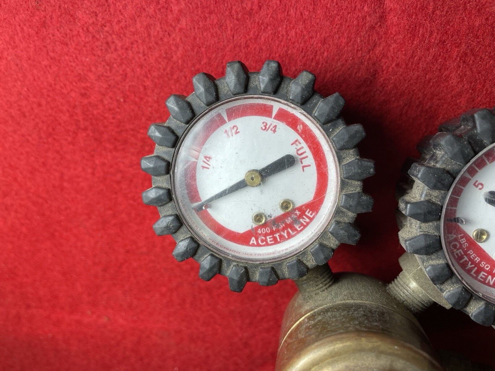 Uniweld Oxygen And Acetylene Regulators, Gas RMC100, Oxygen RO100